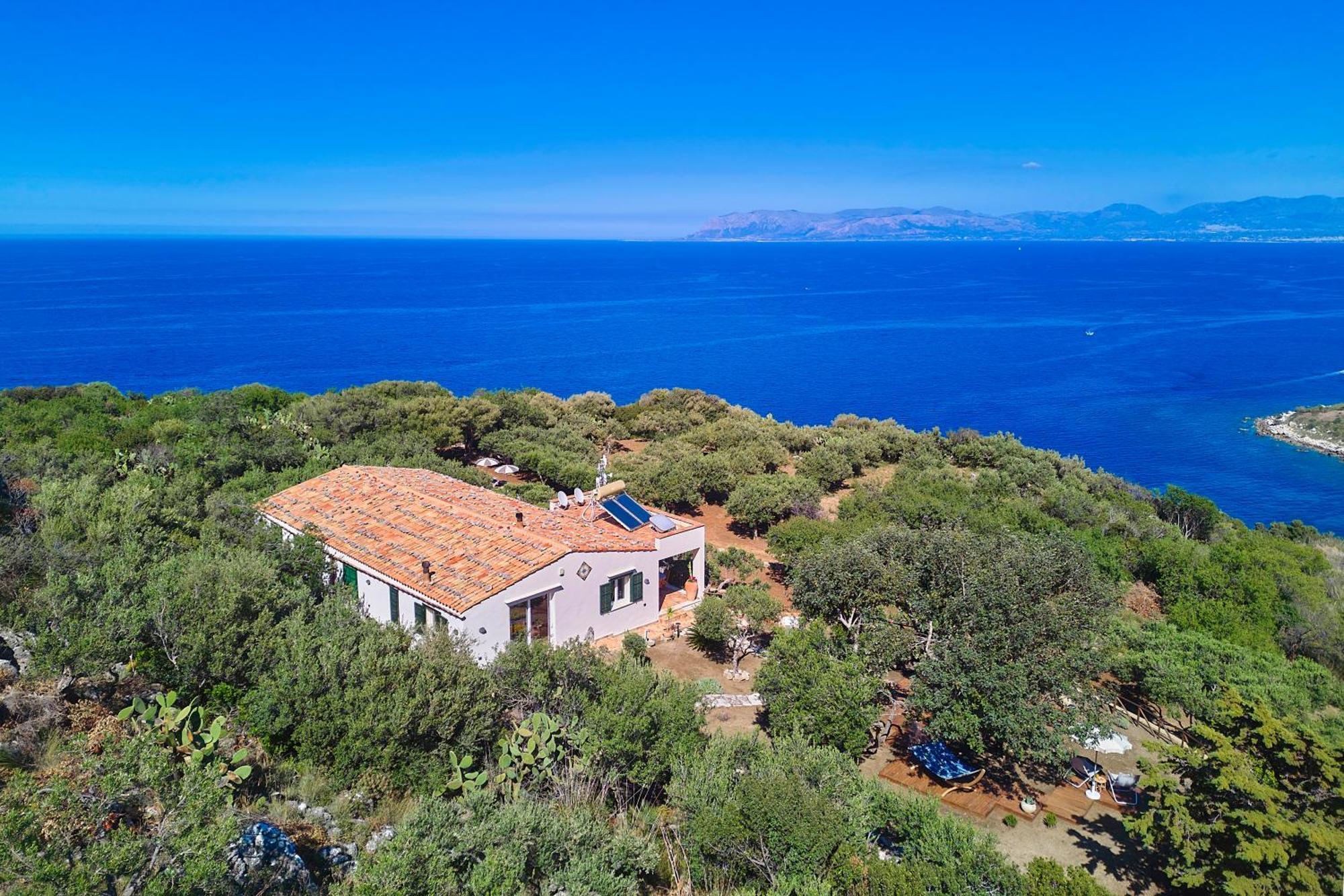 Villa Lo Zingaro - Scopello-Villas Scopello  Exteriör bild